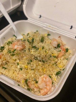 Shrimp fried rice