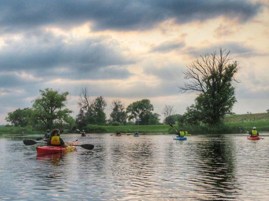 Kayaking with the Niagara Parks Interpretive Programs