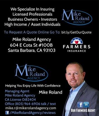 Mike Roland - "Helping You Enjoy Life With Confidence"