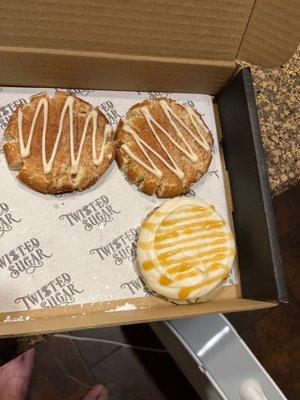 Salted Carmel Cookie and Churro Cookies!