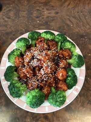 Sesame chicken yummy!