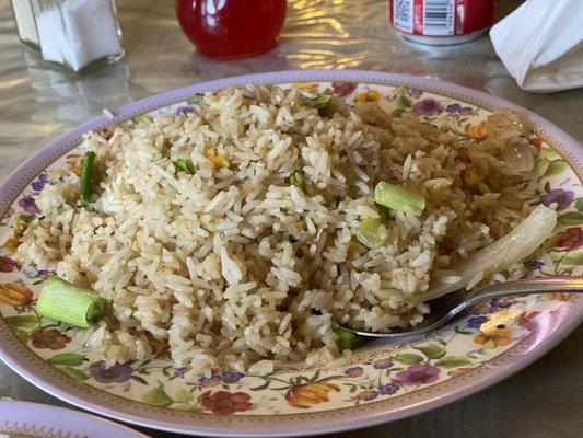 Egg Fried rice - yummy!