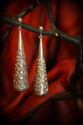 A sample of the hundreds of earrings you'll find here at Hands of the World. Exotic and  hand made from around the world.