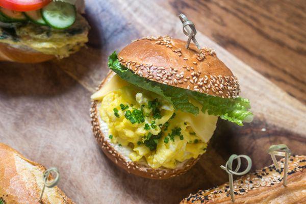 Scrambled Egg Breakfast Sandwich