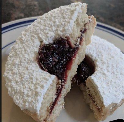 Raspberry Linzer Tarts