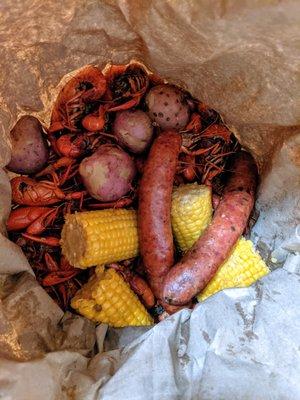 Crawfish + Corn + Potato + Sausage