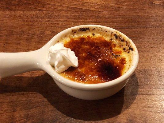 Blackberry creme brûlée