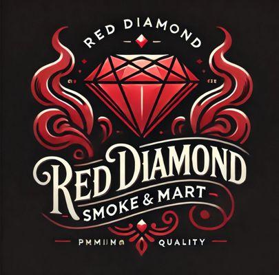 Red Diamond Smoke & Mart Logo