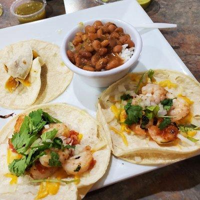 Shrimp tacos