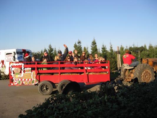 The Gingerbread Express Hayride