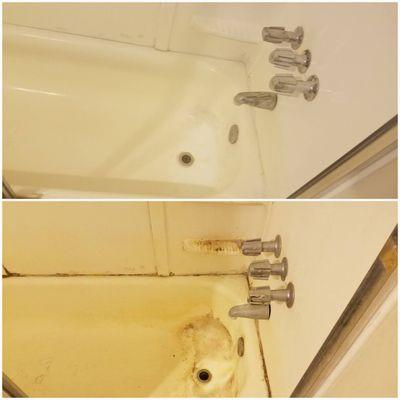 Bathtub Detail Before and After