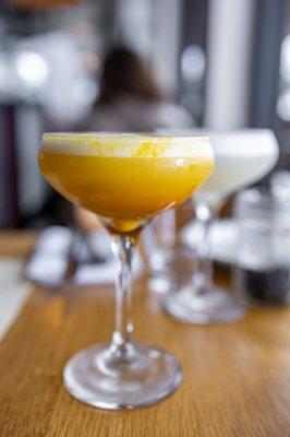 Pisco Sour Maracuya aka Passionfruit ($17)