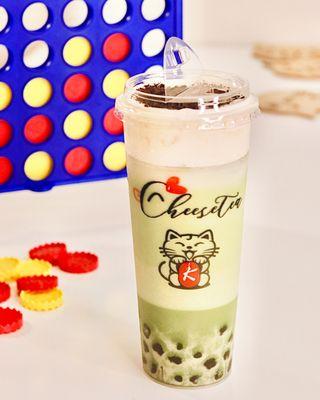 OBC (Oreo-Boba-Cheese) Matcha