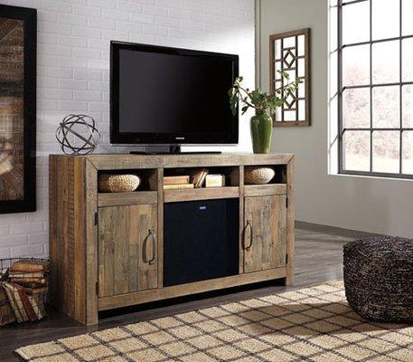 TV Stand with Integrated Audio