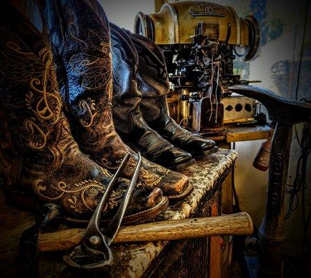 Reconditioned Cowboy Boots