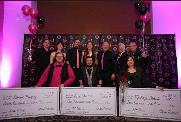 LITTLE BLACK DRESS AND TIE JANUARY 2020 WINNERS