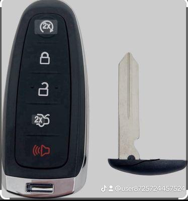 Smart key for a Ford