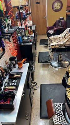 This barbershop is on another level of cleanliness