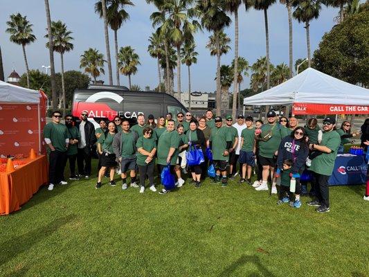 Call the Car Team at the National Kidney Foundation Southern California Kidney Walk.