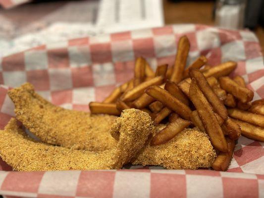 Catfish and fries