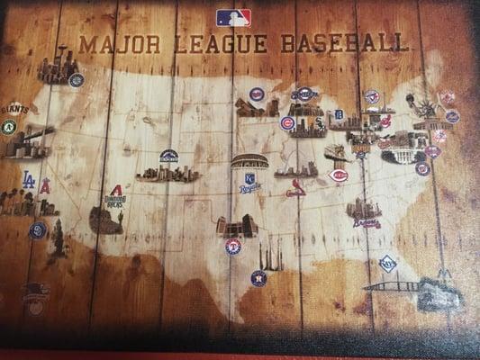 Cool Lobby Baseball Decor