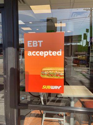 Accepts EBT.