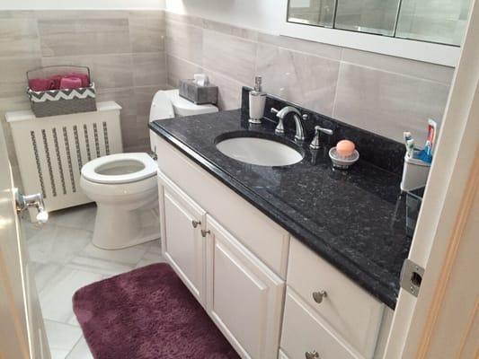 My BEAUTIFUL VANITY AND GRANITE COUNTER TOP