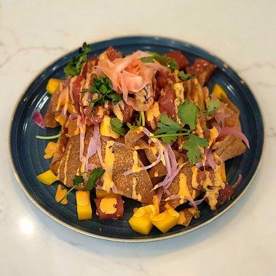 poke nachos