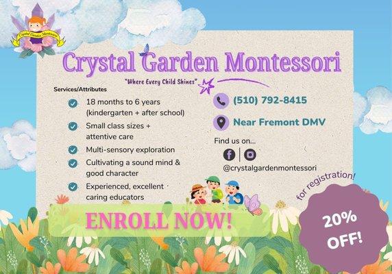 Crystal Garden Montessori