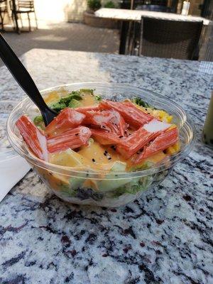 California poke bowl