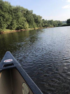 Eric's canoe rental: Saint Croix Falls