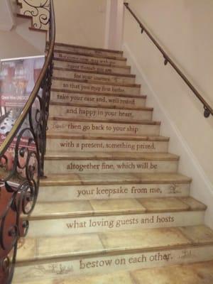 Love this stairway.