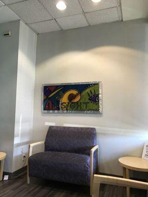 Waiting room art