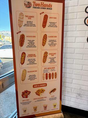 Menu banner