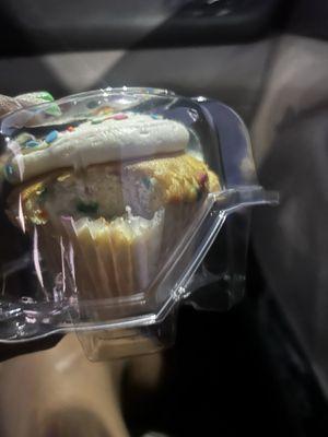 Confetti cupcake