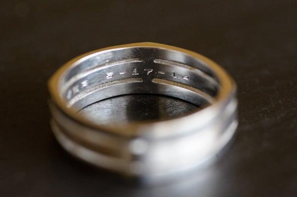 Custom Designed wedding band