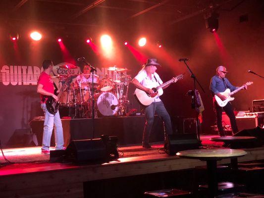 Shot Gun Creek Band performing on stage