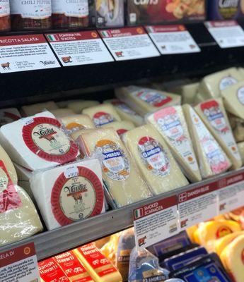 A selection of more than 300 cheeses from around the world.