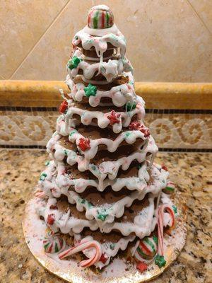 Beautiful Gingerbread Tower