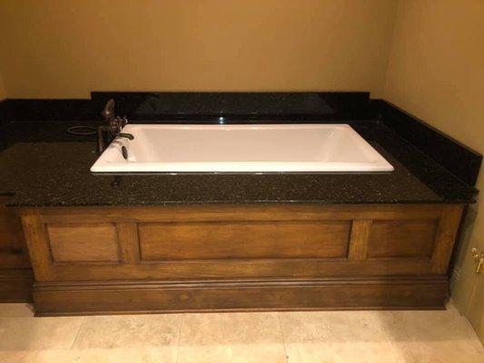 Custom Granite Bathtub