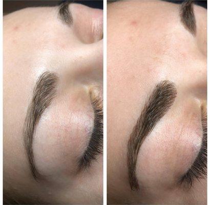 Microblading by Massi, she has over 20 years of experience in permanent makeup