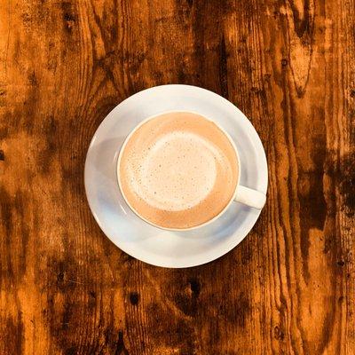 Cappuccino at Bon Beans in Pensacola, FL