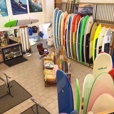 Visit our board shop on International Speedway Blvd. if you want to stock up for water sports.