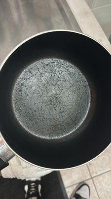 Old pan unusable