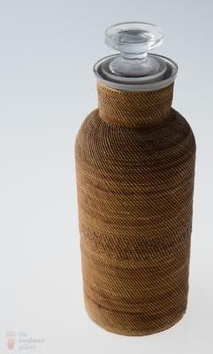 Basket bottle.  Origin Northwest Coast Indigenous tribes.