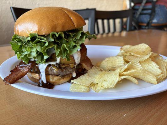 Cowboy Burger Lunch