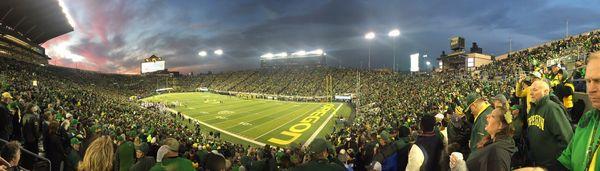 Another evening of rooting on the DUCKS!