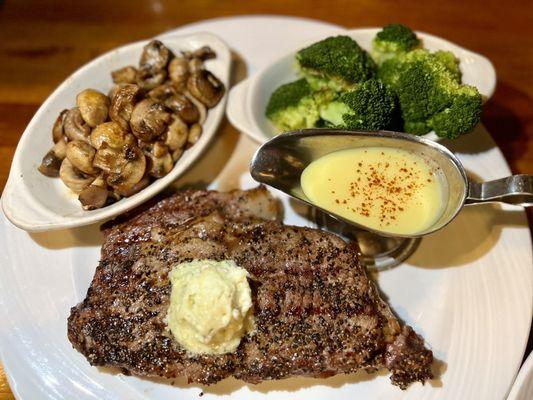 Coffee Crusted Ribeye