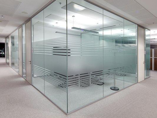 frameless office glass