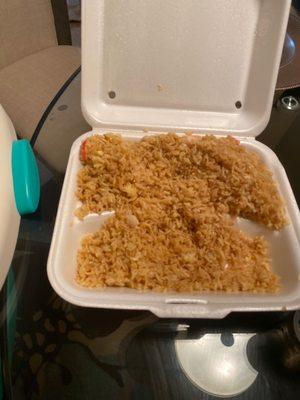 Seafood fried rice